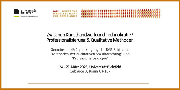 Tagungsplakat mit Titel, Zeit, Ort und Vortragsprogramm
